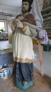 Figur Langreiter, Rauris